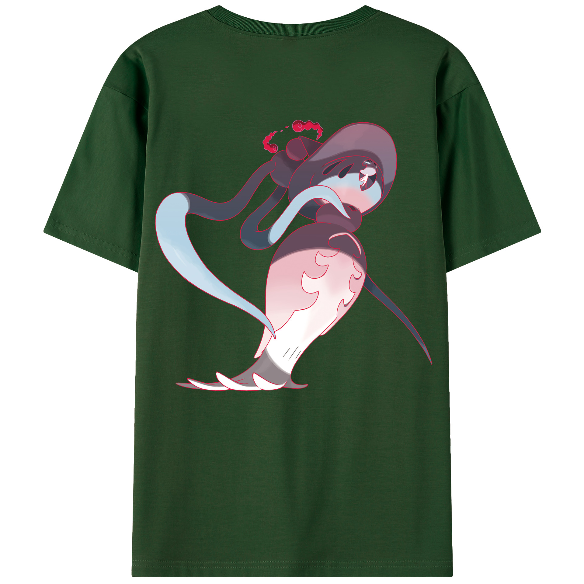 （画像用） ポケットモンスター Pokémon 綿100％半袖Tシャツ（背面プリント）